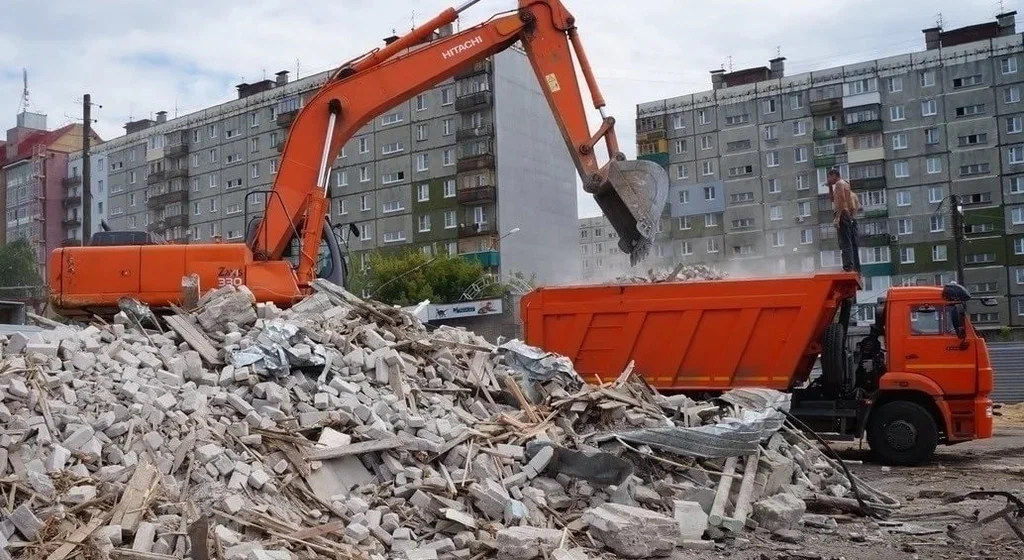 Профессиональный вывоз строительного мусора в Чусовой в октябре