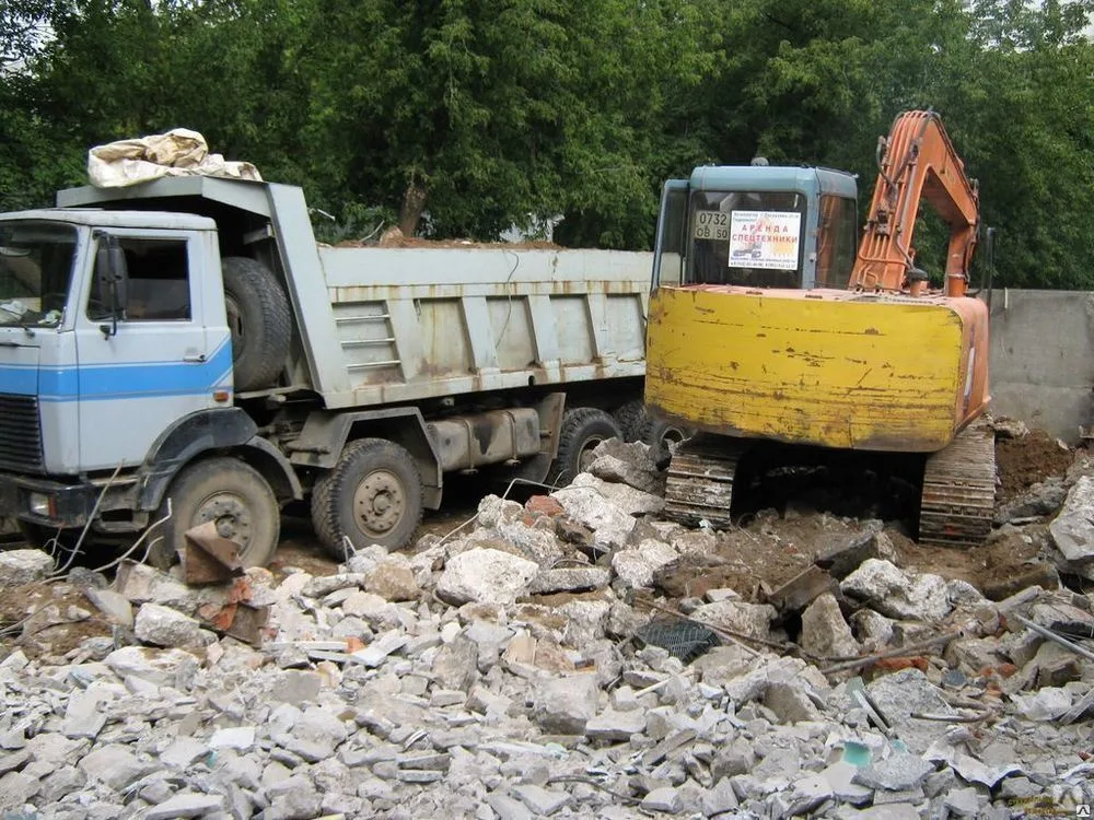 Вывоз бетонного боя и утилизация в Чусовой в октябре
