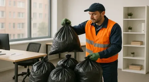 Уборка и вывоз мусора после мероприятий в Чусовой в октябре